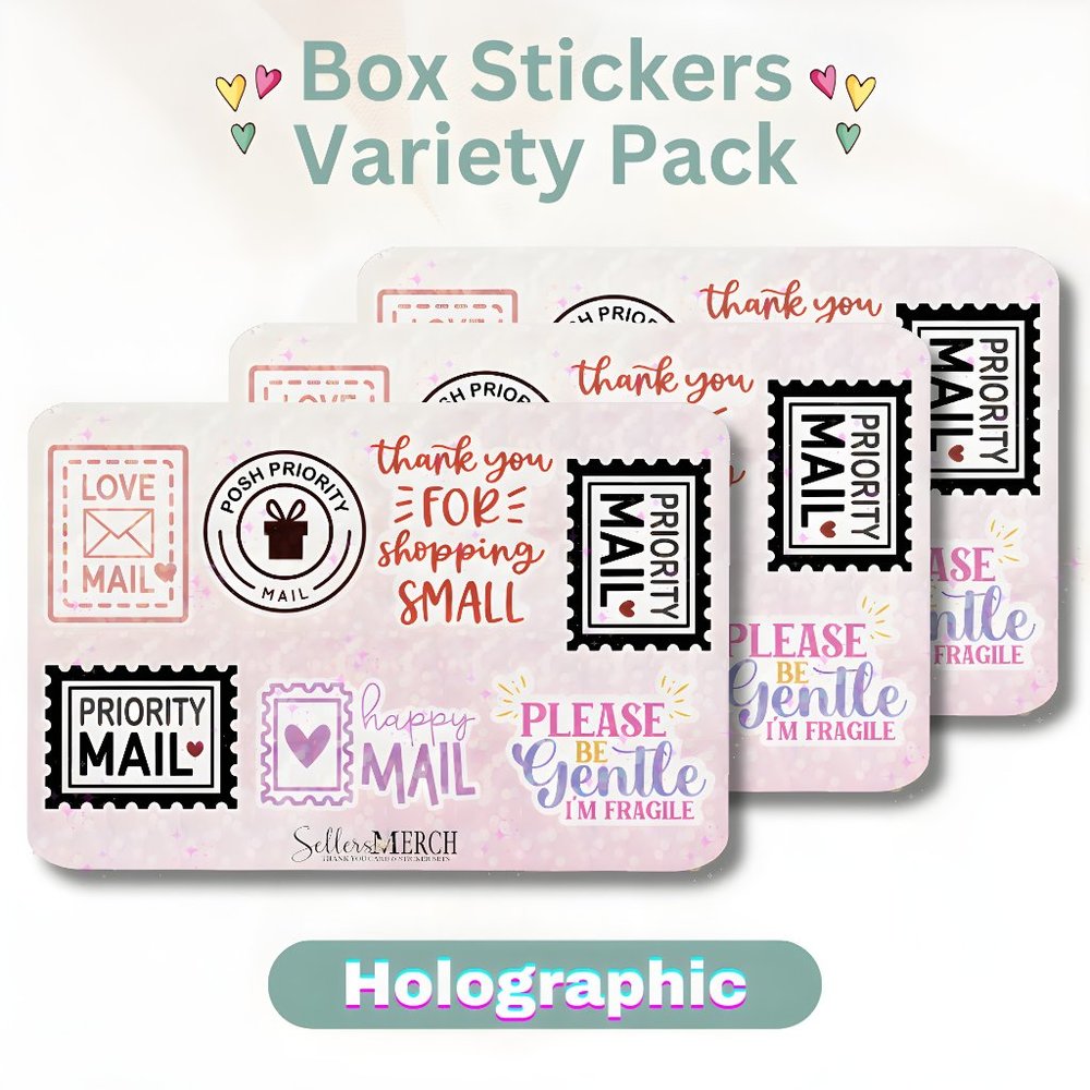 Cute Box Stickers for Small Businesses: Add a Personal Touch to Your Packaging!